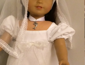 AG17 - Wedding Dress - Regency Dress style