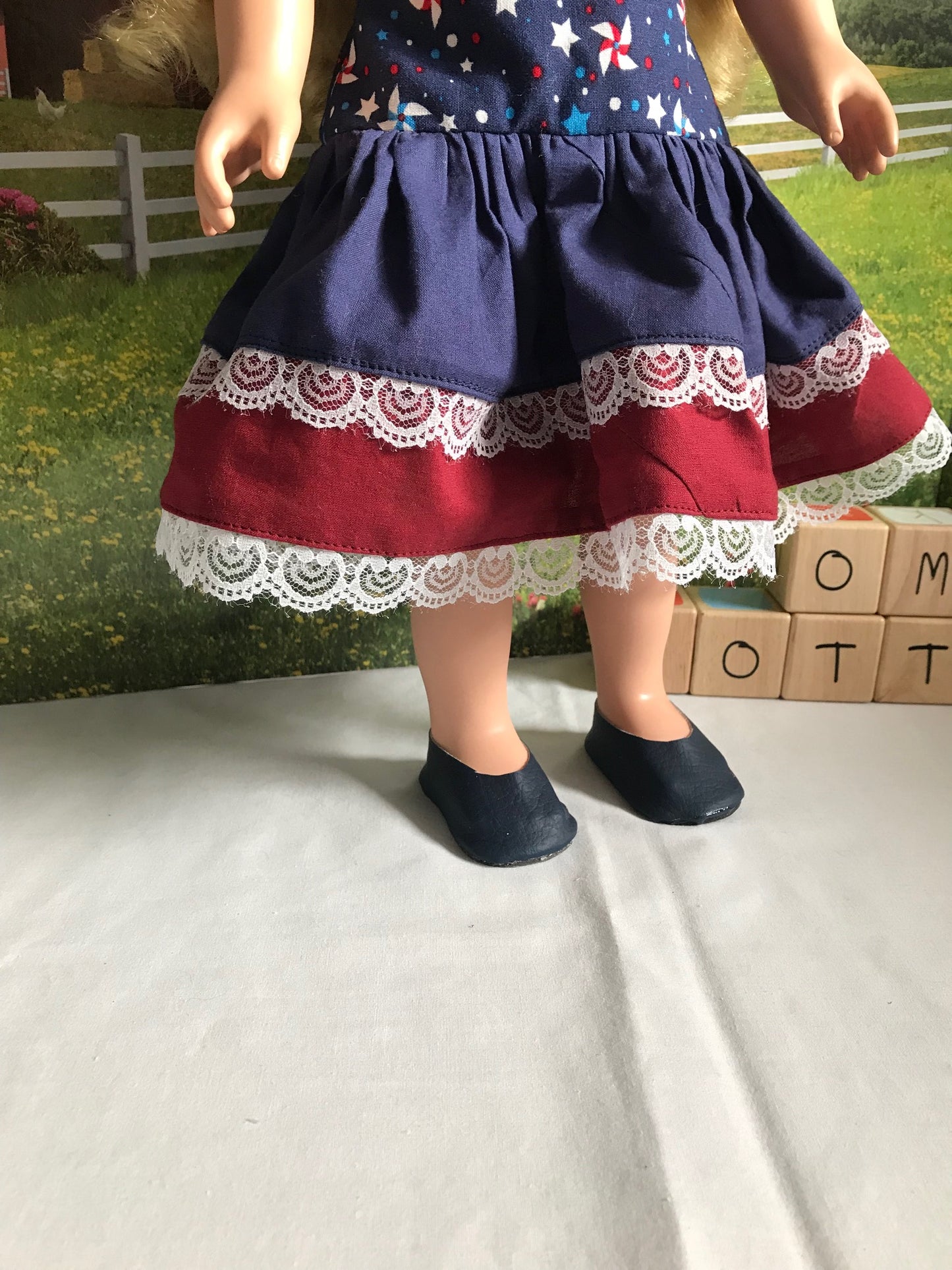 AG213 - Patriotic dress, ready for the party