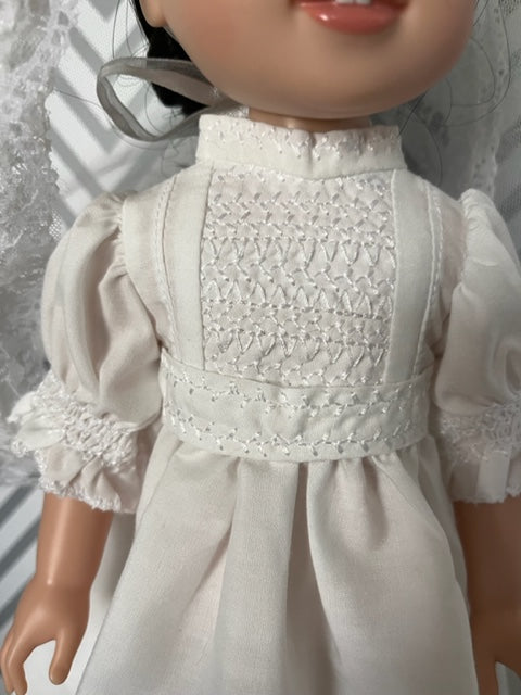 WW78 - Wedding Dress for Wellie Wisher 14.5 inch doll