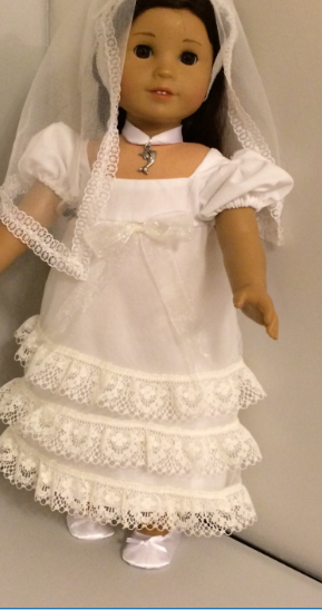 AG17 - Wedding Dress - Regency Dress style
